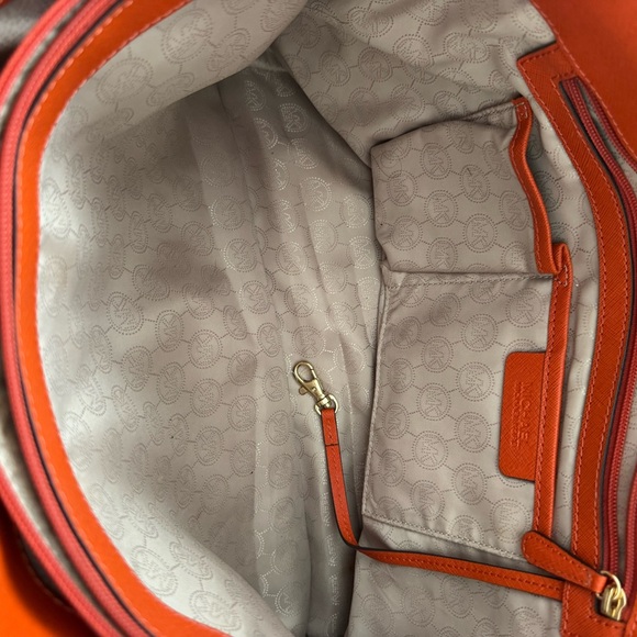 Michael Kors Fiery Orange Tote - Picture 6 of 16